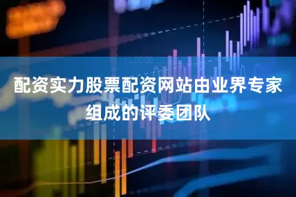 配资实力股票配资网站由业界专家组成的评委团队